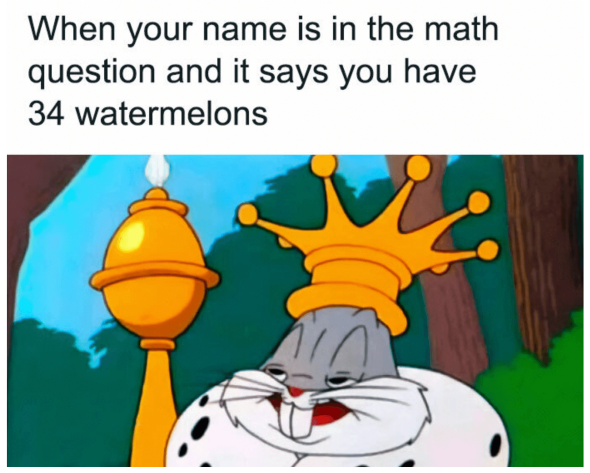 Math Memes Watermelons